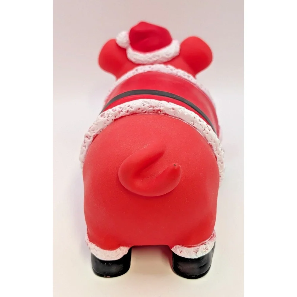 Red Santa Pig Squish Funny 8